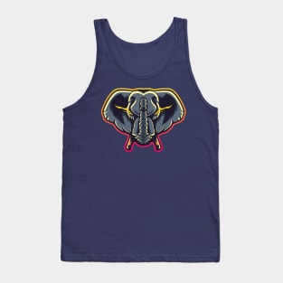 elephant mascot for esport logo Tank Top